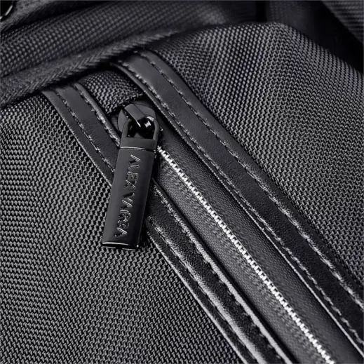 Alex Varga Fitzrovia Laptop Backpack Close Up Zip